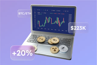 AI automated trading system technology visualization on Numeritode